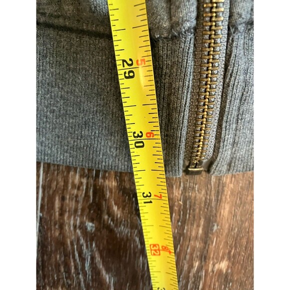L.L. Bean Jacket Mens Size Large Tall Fleece Full Zip Lined Gray Pockets - Picture 8 of 8